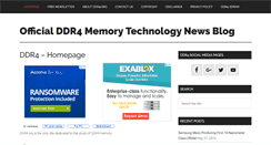 Desktop Screenshot of ddr4.org