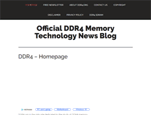 Tablet Screenshot of ddr4.org